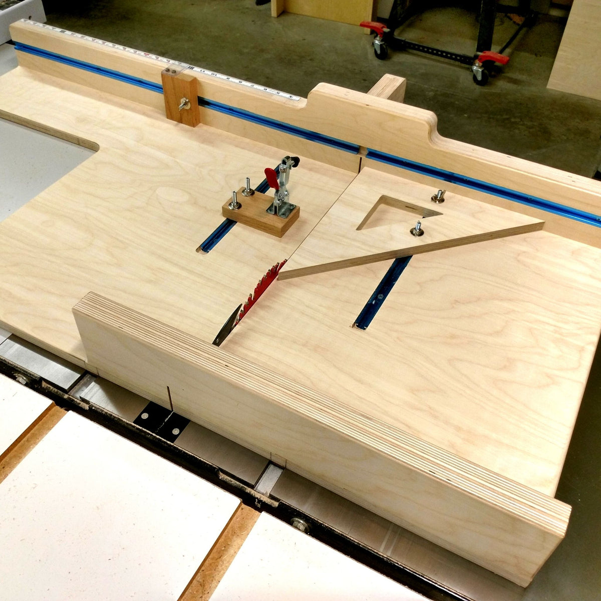 Premium Table Saw Sled – Wood Shop Essentials