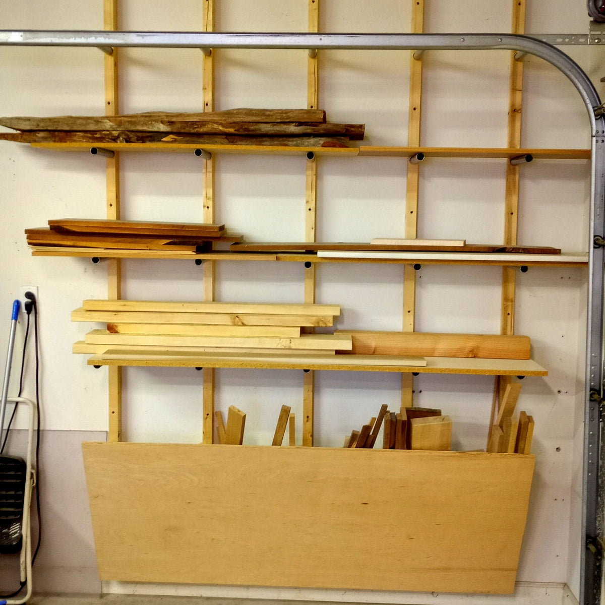 Super-Storage Lumber Rack – Wood Shop Essentials
