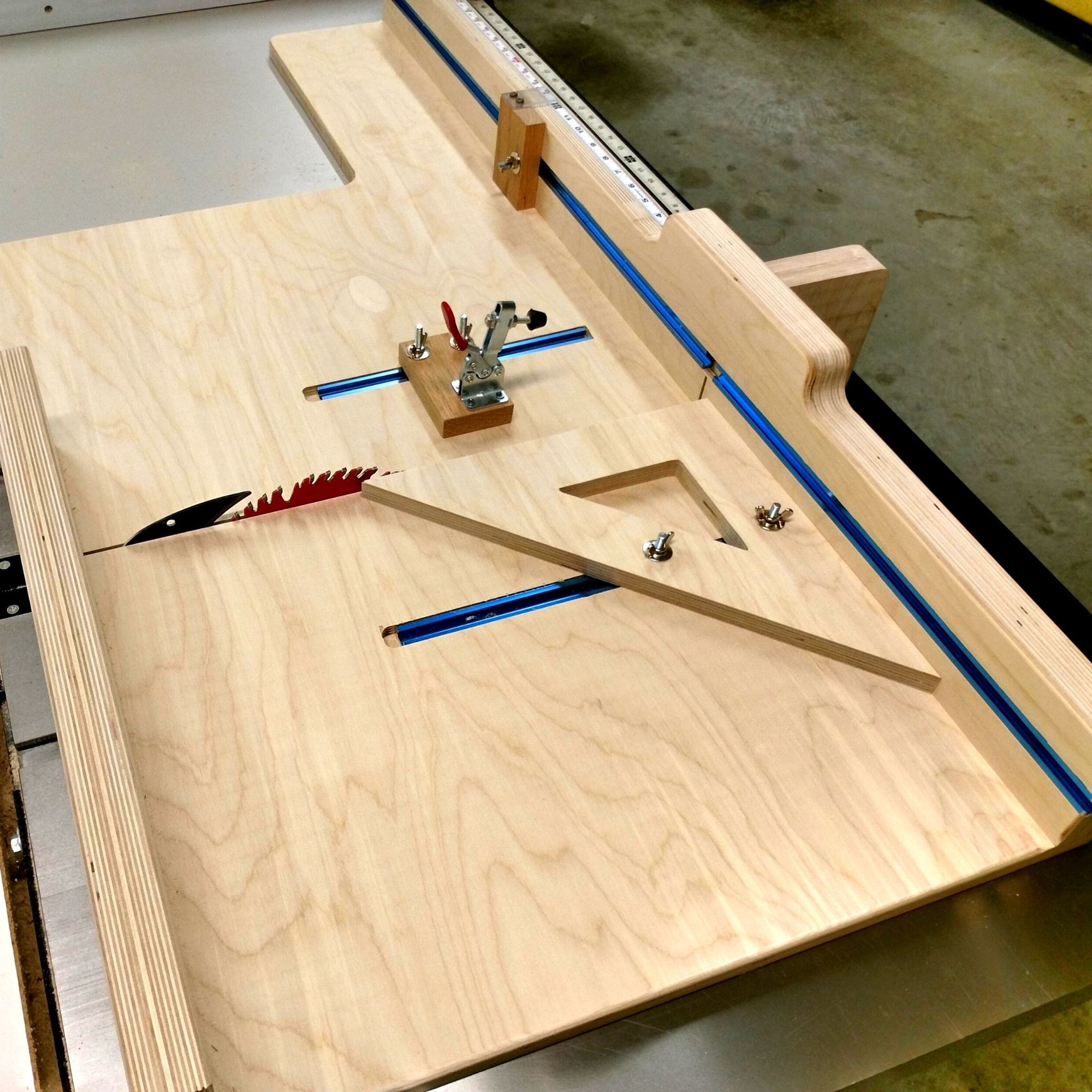 Premium Table Saw Sled – Wood Shop Essentials