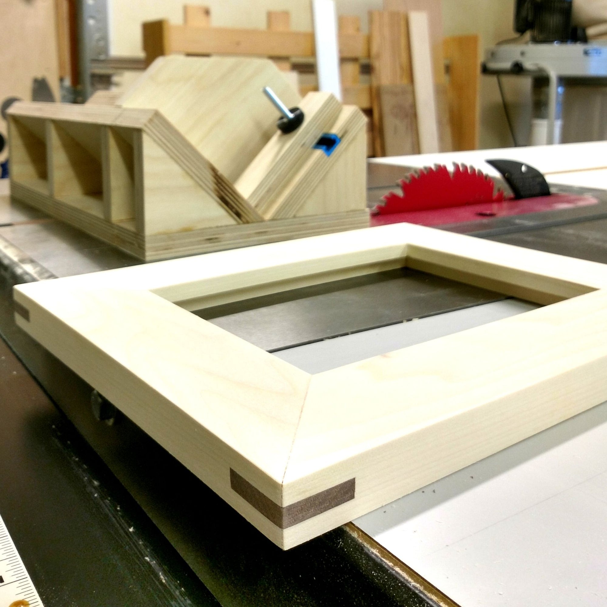 Spline Cutting Jig Wood Shop Essentials